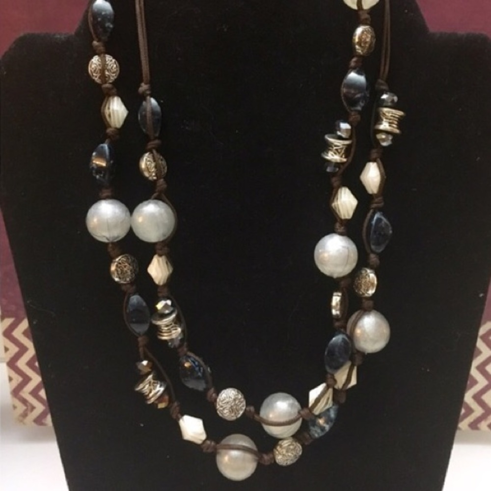 Premiere Design Glass Bead Necklace